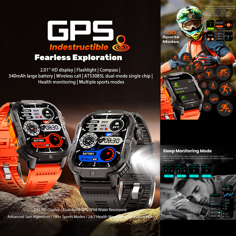 New Outdoor GPS Smart Watch 2. - Outdoor Lighting Ip Rating avis et prix
