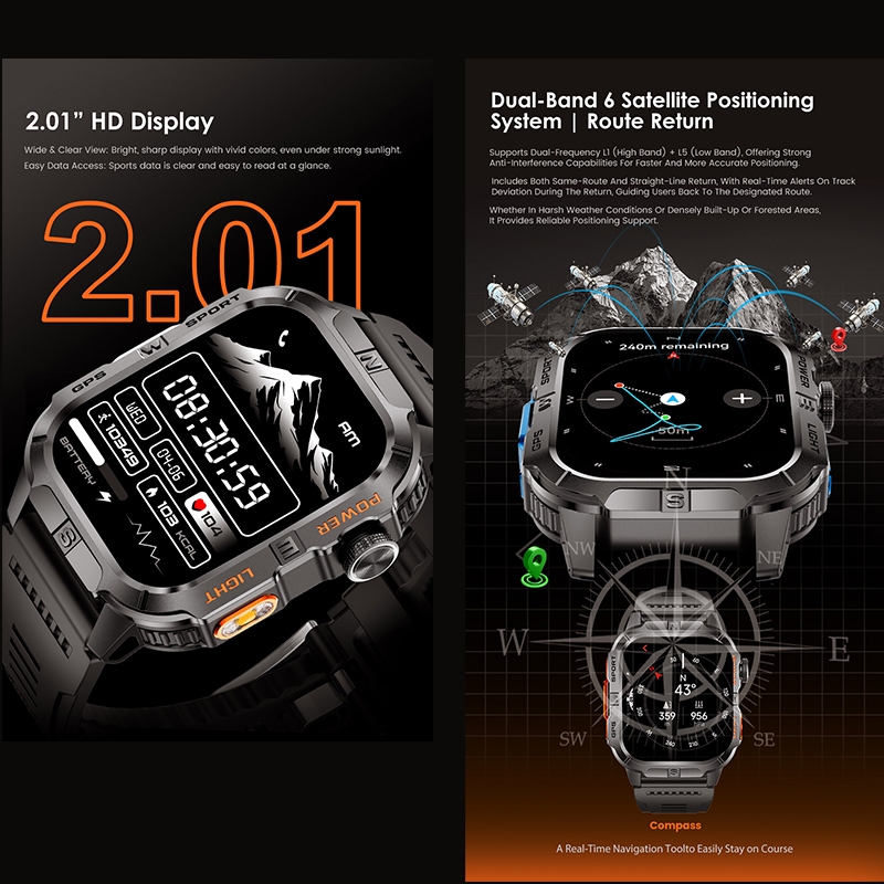New Outdoor GPS Smart Watch 2. - Outdoor Lighting Ip Rating avis et prix