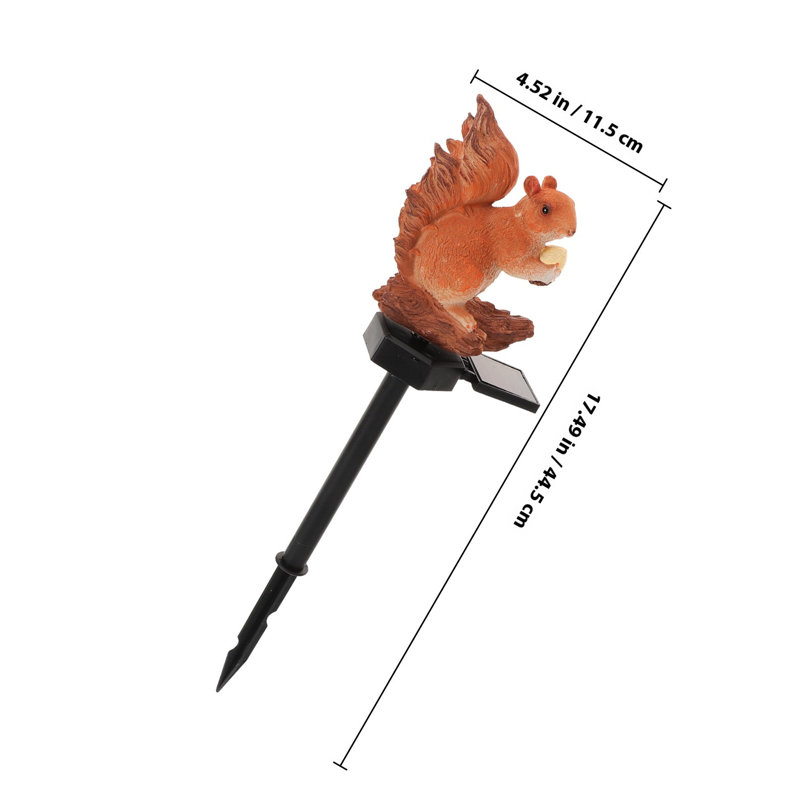 Squirrel Powered Lamp Outdoor  - Outdoor Lighting Yard Stakes avis et prix