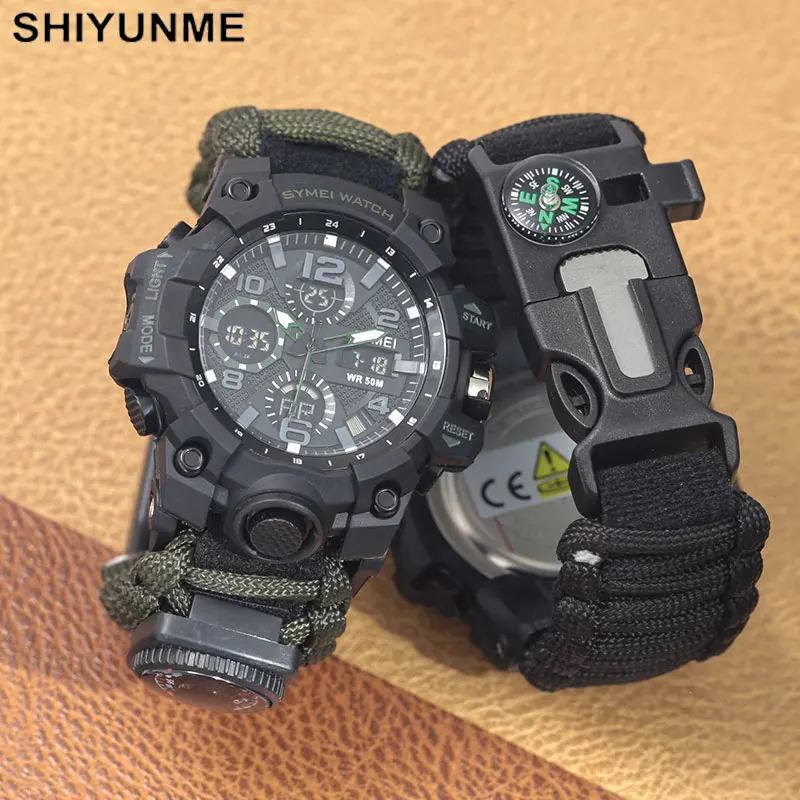 SHIYUNME Outdoor Survival Men  - Outdoor Lighting Timer avis et prix