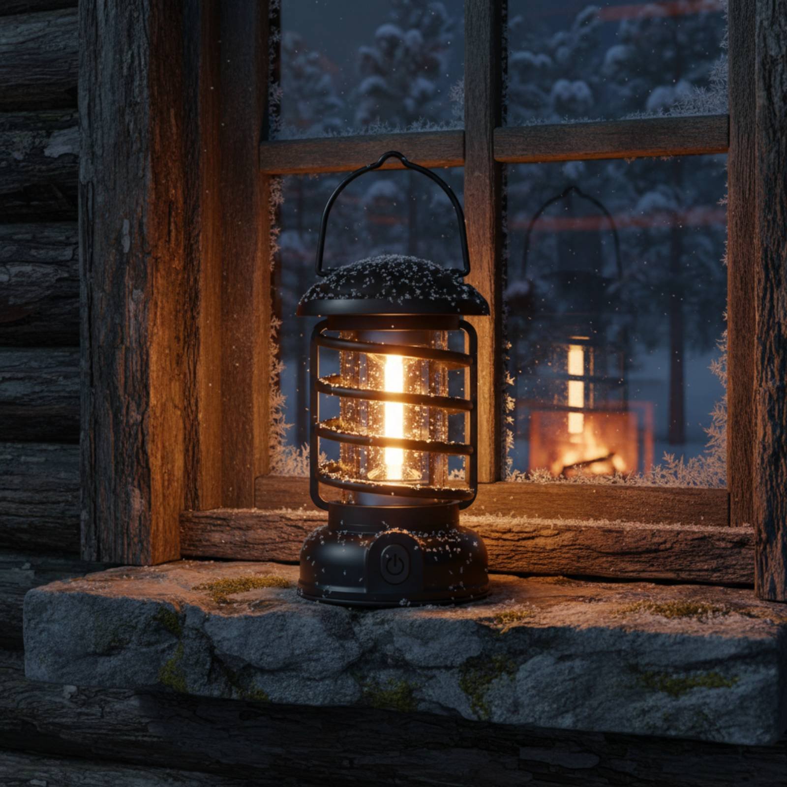 Retro Camping Lantern Two-Way  - Outdoor Lighting Battery Operated avis et prix