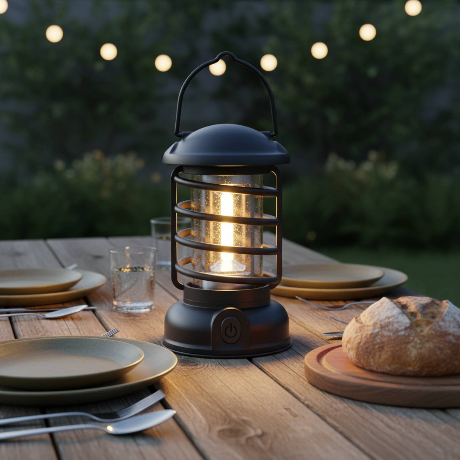 Retro Camping Lantern Two-Way  - Outdoor Lighting Battery Operated avis et prix