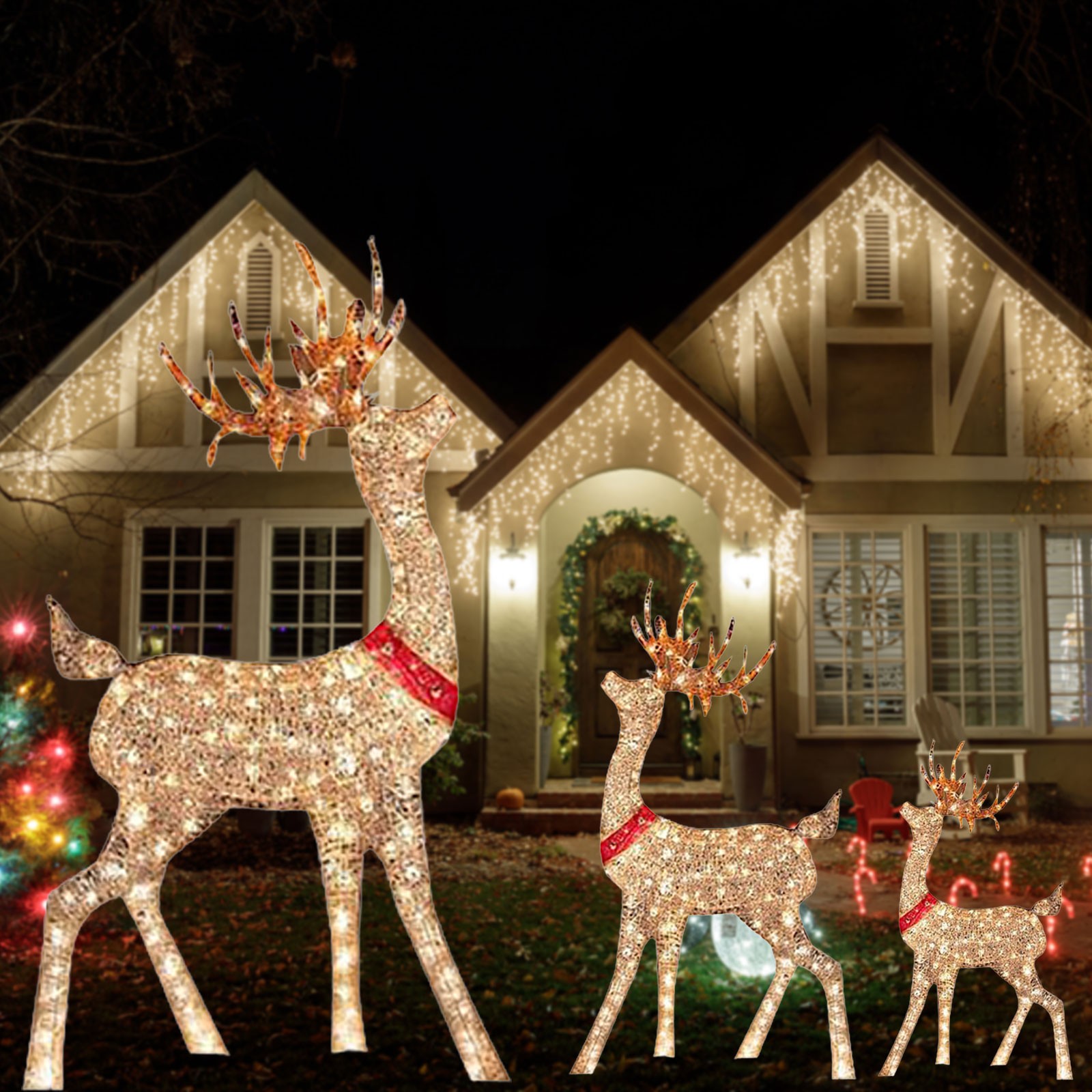 Lighted Christmas Decoration D - Outdoor Lighting Yard Stakes avis et prix