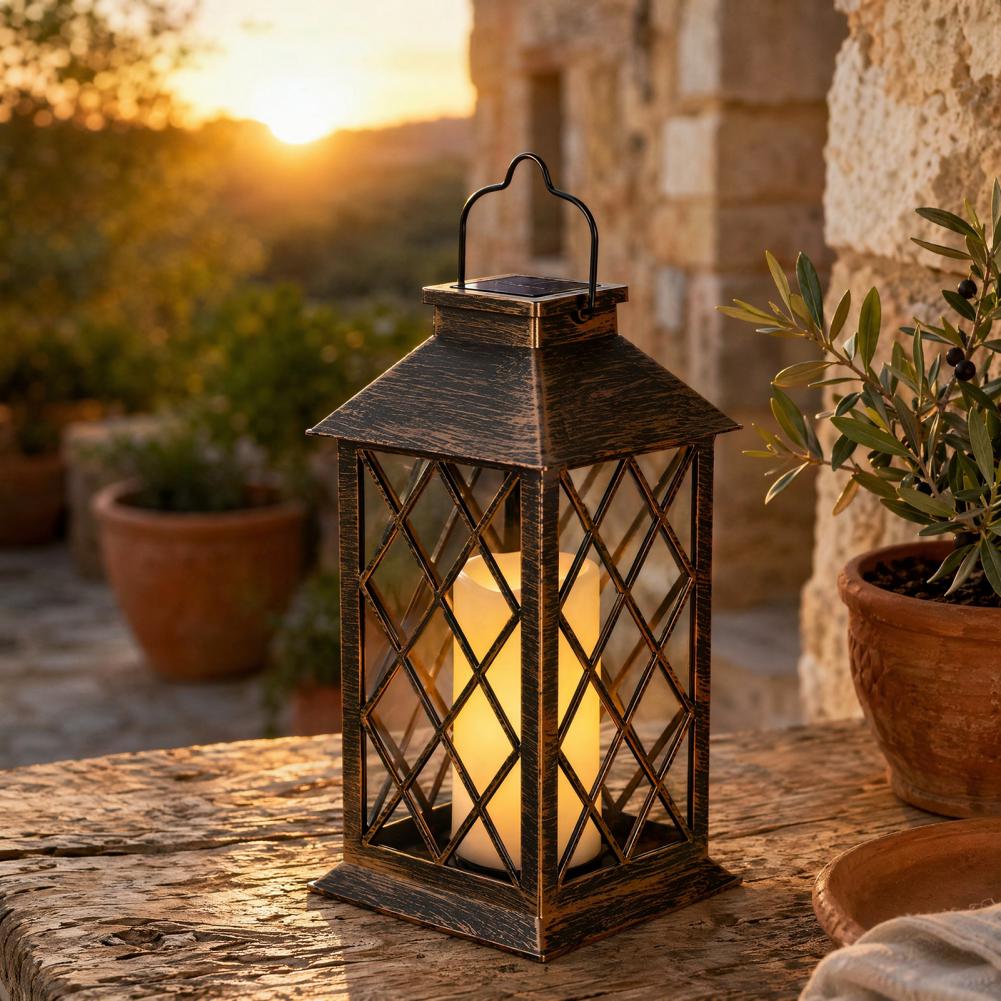 Retro Solar Lantern, Outdoor S - Outdoor Lighting Yard Decoration avis et prix