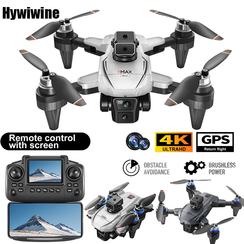 GPS RC Drone With Screen 4K Pr - Outdoor Lighting Battery Operated avis et prix