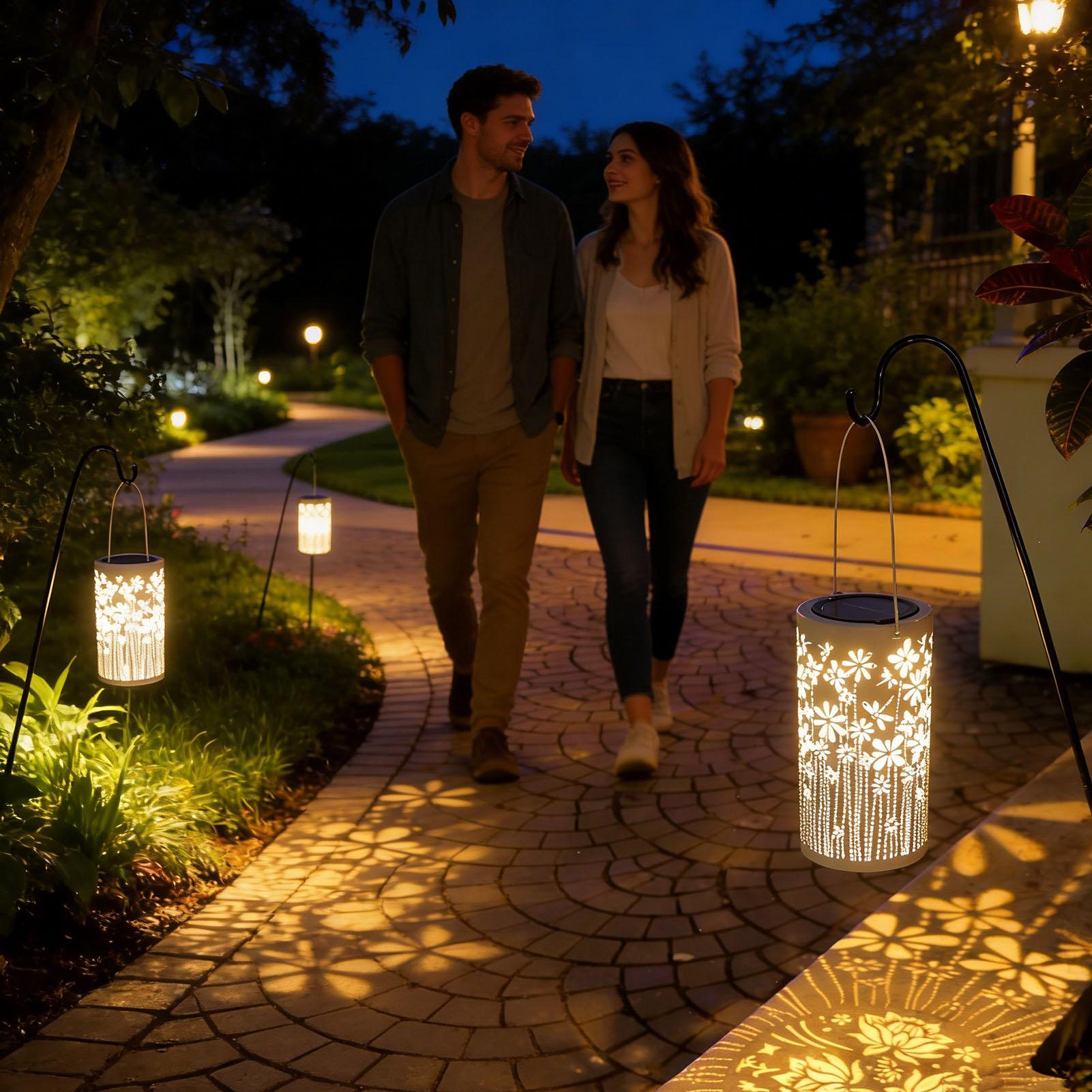 Solar Lanterns Decorative Colo - Outdoor Lighting Yard Decoration avis et prix