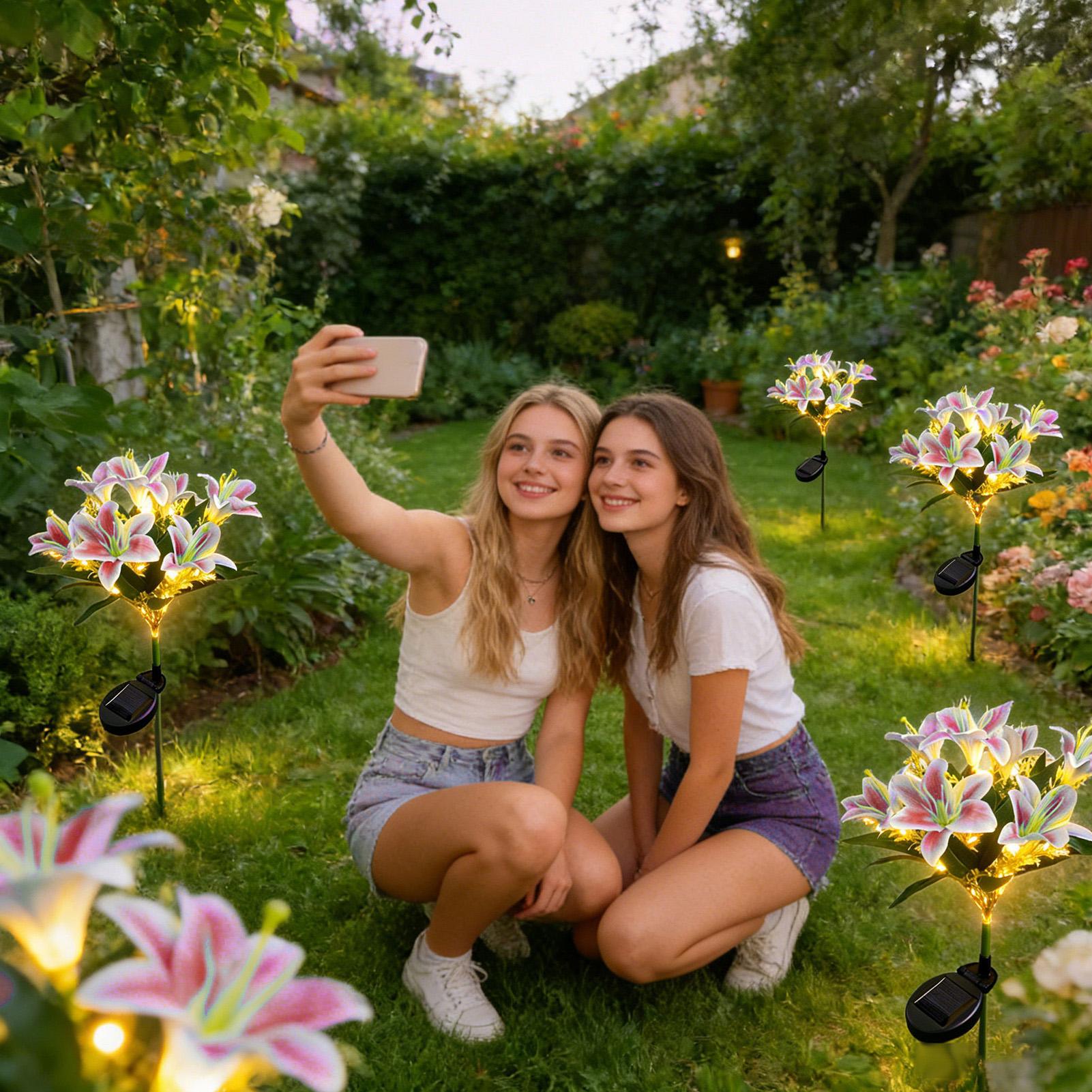 Solar Flowers Outdoor Waterpro - Outdoor Lighting Yard Stakes avis et prix