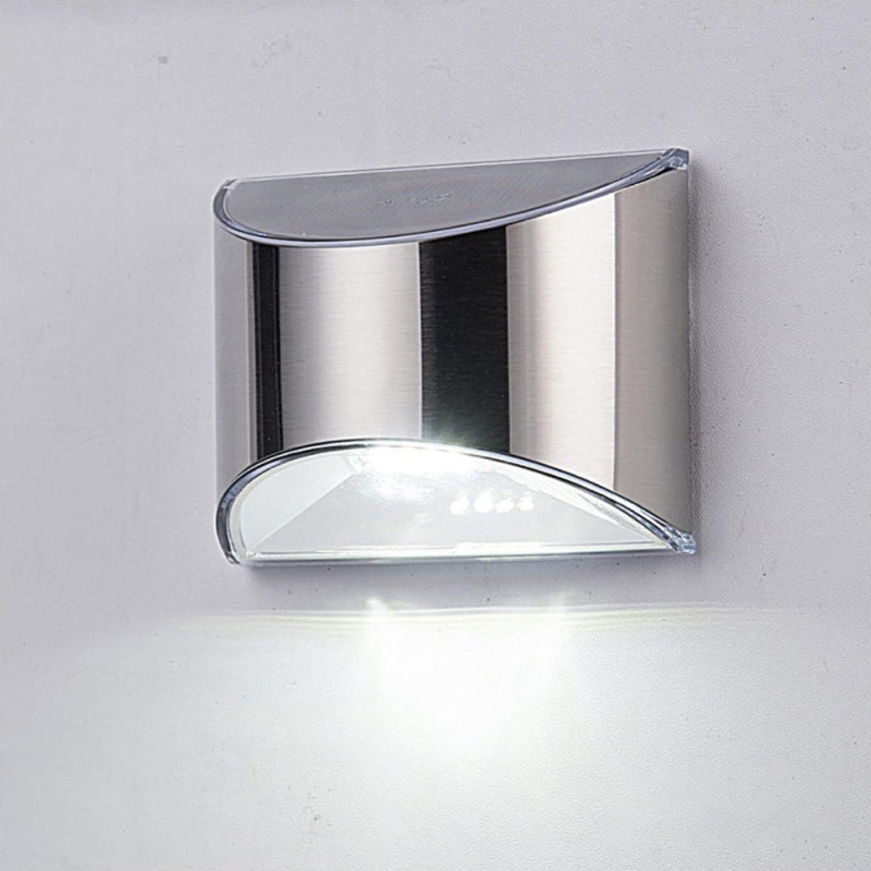 2Pcs Solar Garden Light Stainl - Outdoor Lighting Up And Down avis et prix