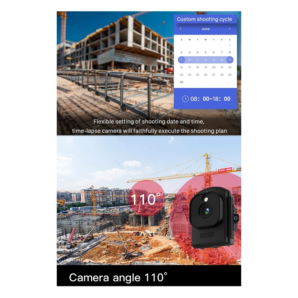 BAAE Outdoor Time Lapse Camera - Outdoor Lighting Video avis et prix