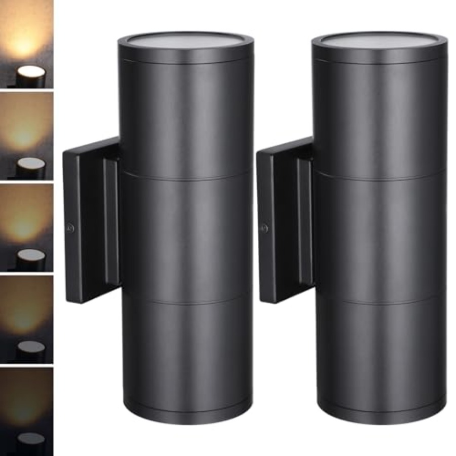 3000K LED Cylinder Up Down Wal - Outdoor Lighting Up And Down avis et prix