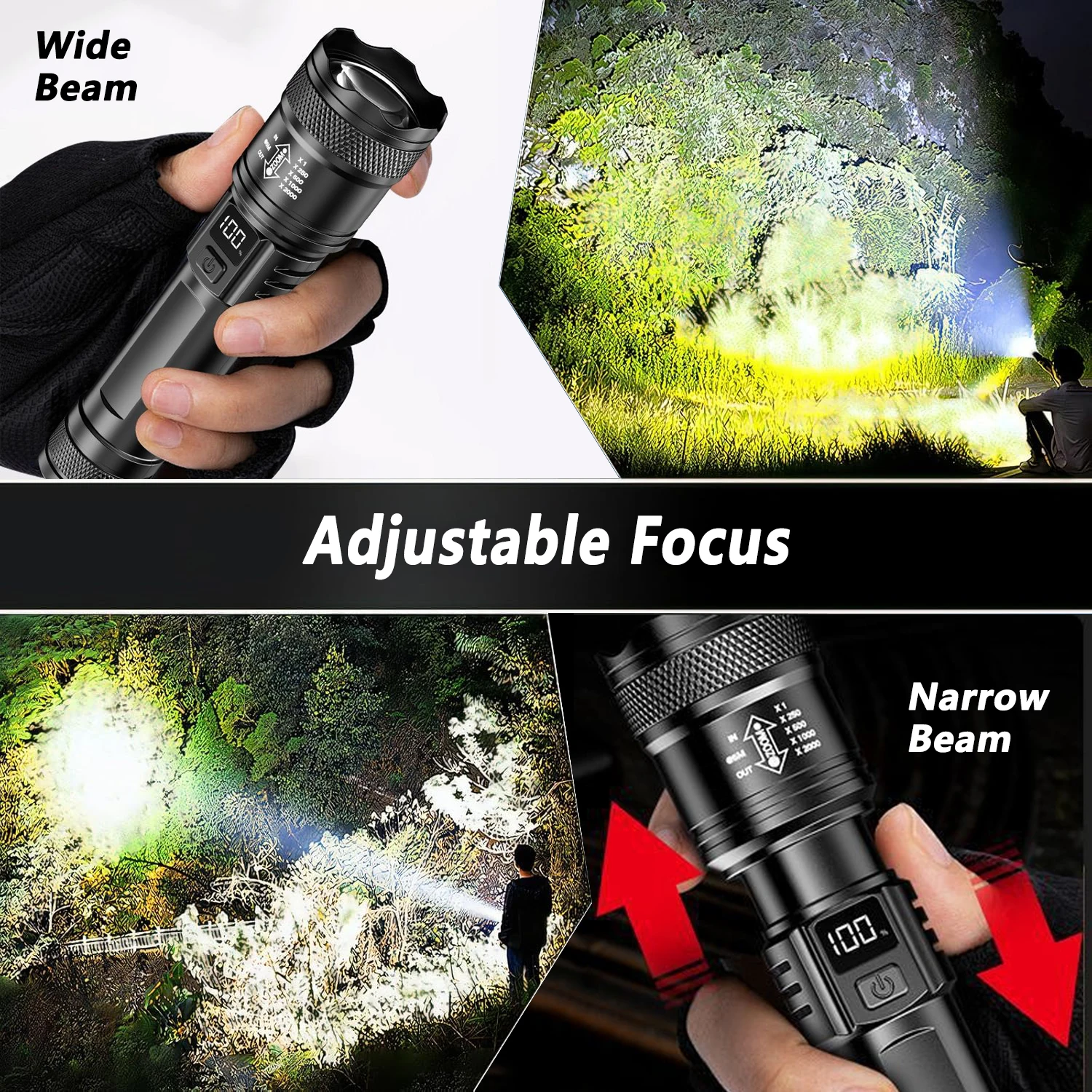 Ultra Bright LED Flashlight 20 - Outdoor Lighting Usa avis et prix