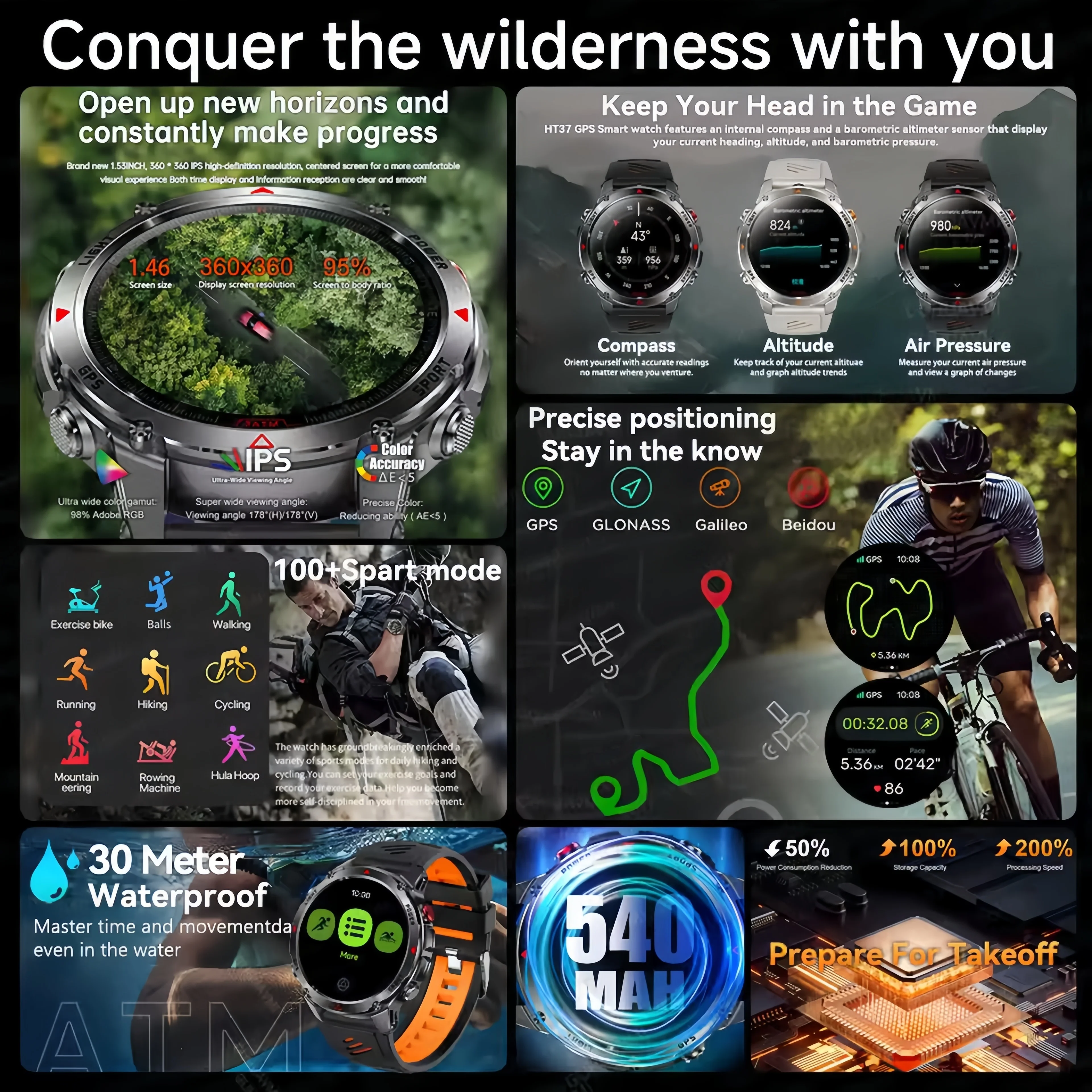 T-Rex 3 Ultra Watch GPS 30M Wa - Outdoor Lighting Ip Rating avis et prix