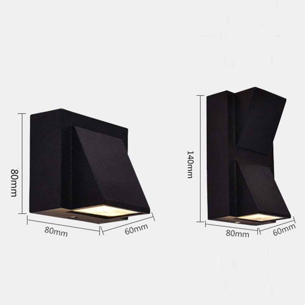 5W 10W Modern simple creative  - Outdoor Lighting Up And Down avis et prix