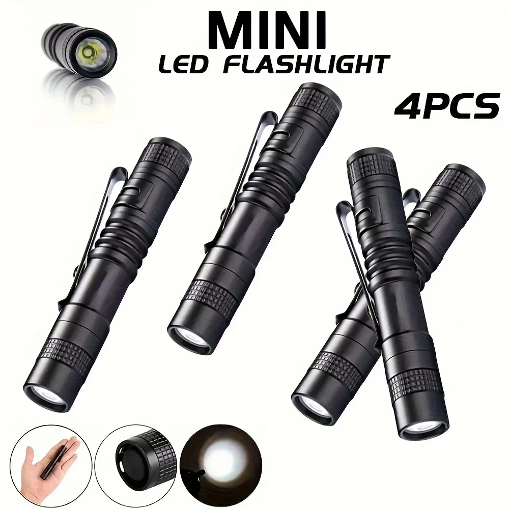1-4PCS Mini Portable LED Pen L - Outdoor Lighting Usa avis et prix