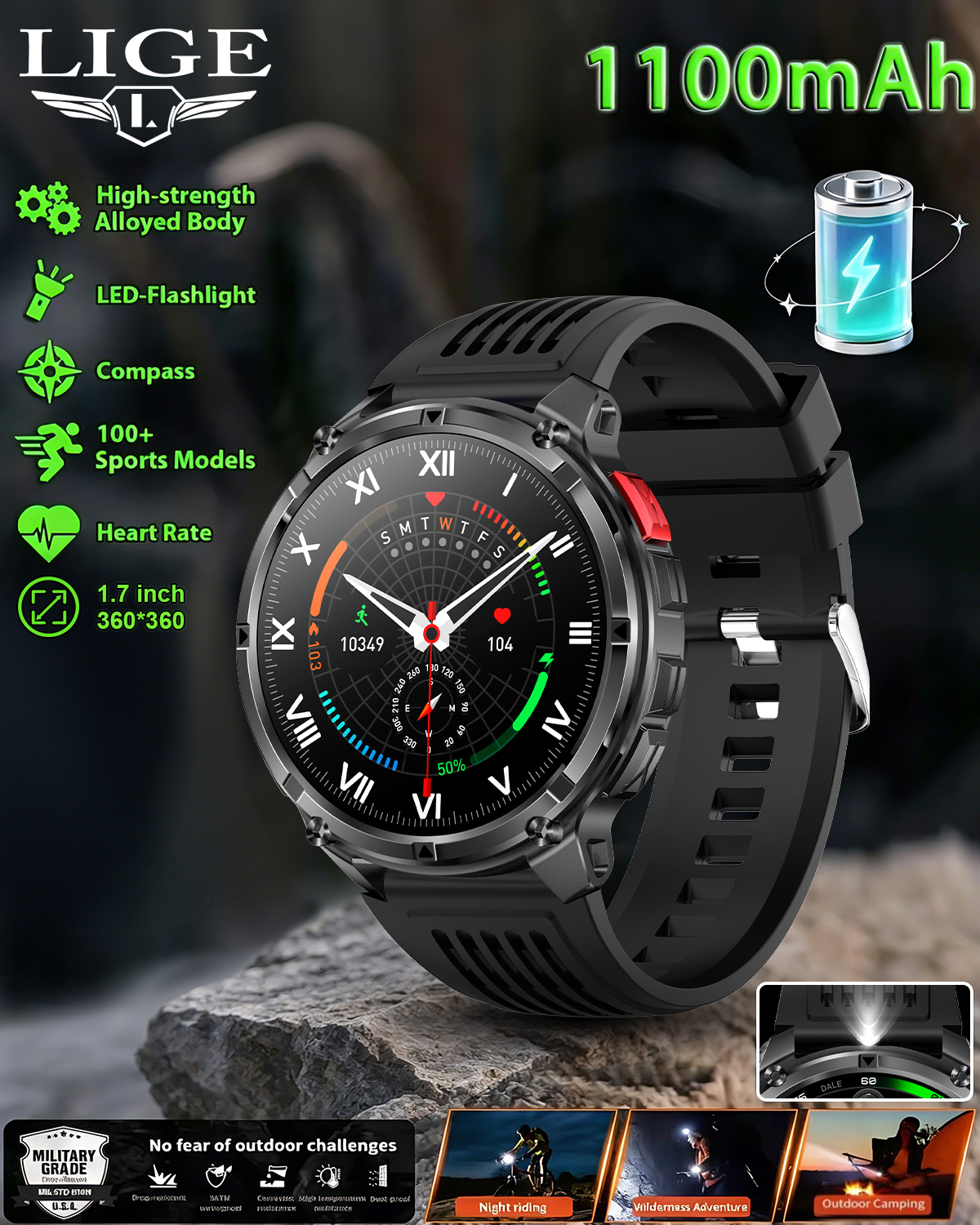 2026 Outdoors Military Smart W - Outdoor Lighting Ip Rating avis et prix