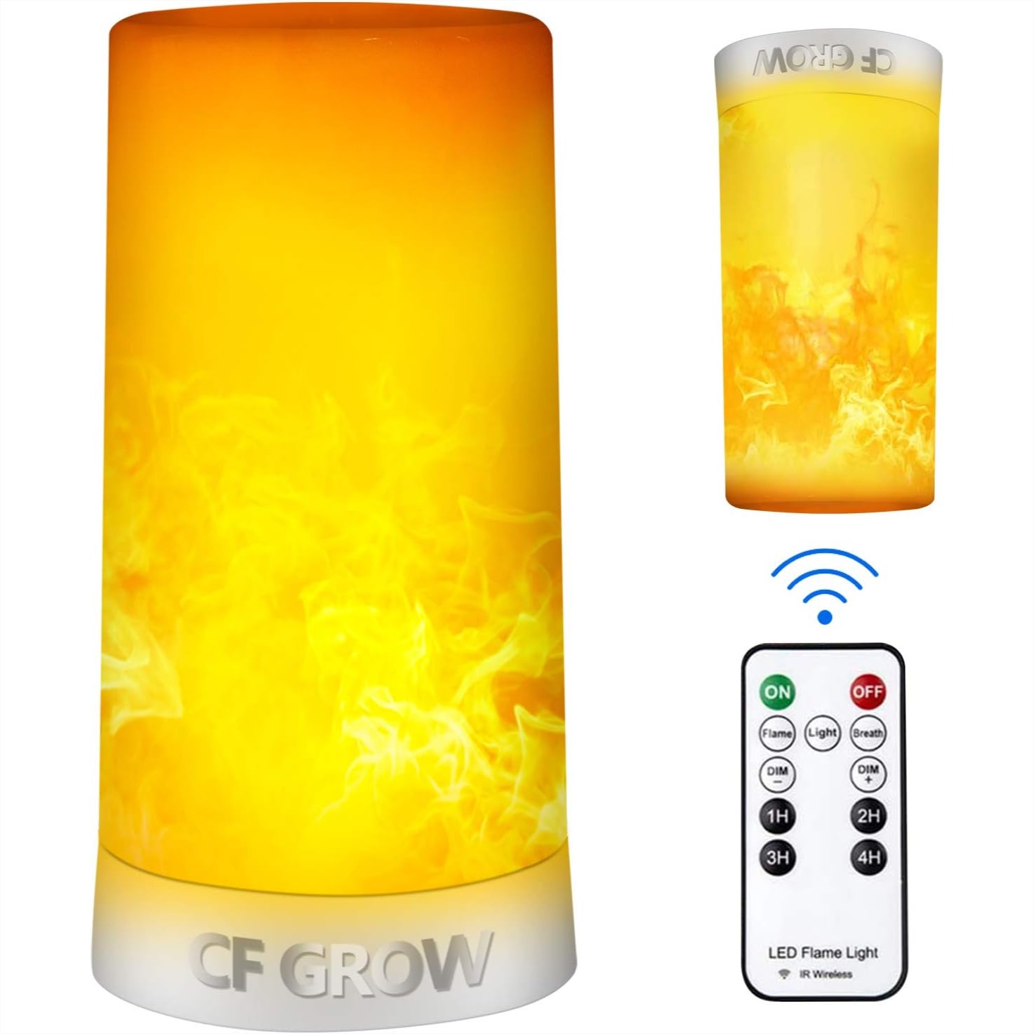 LED Flame Effect Light, USB Re - Outdoor Lighting Timer avis et prix