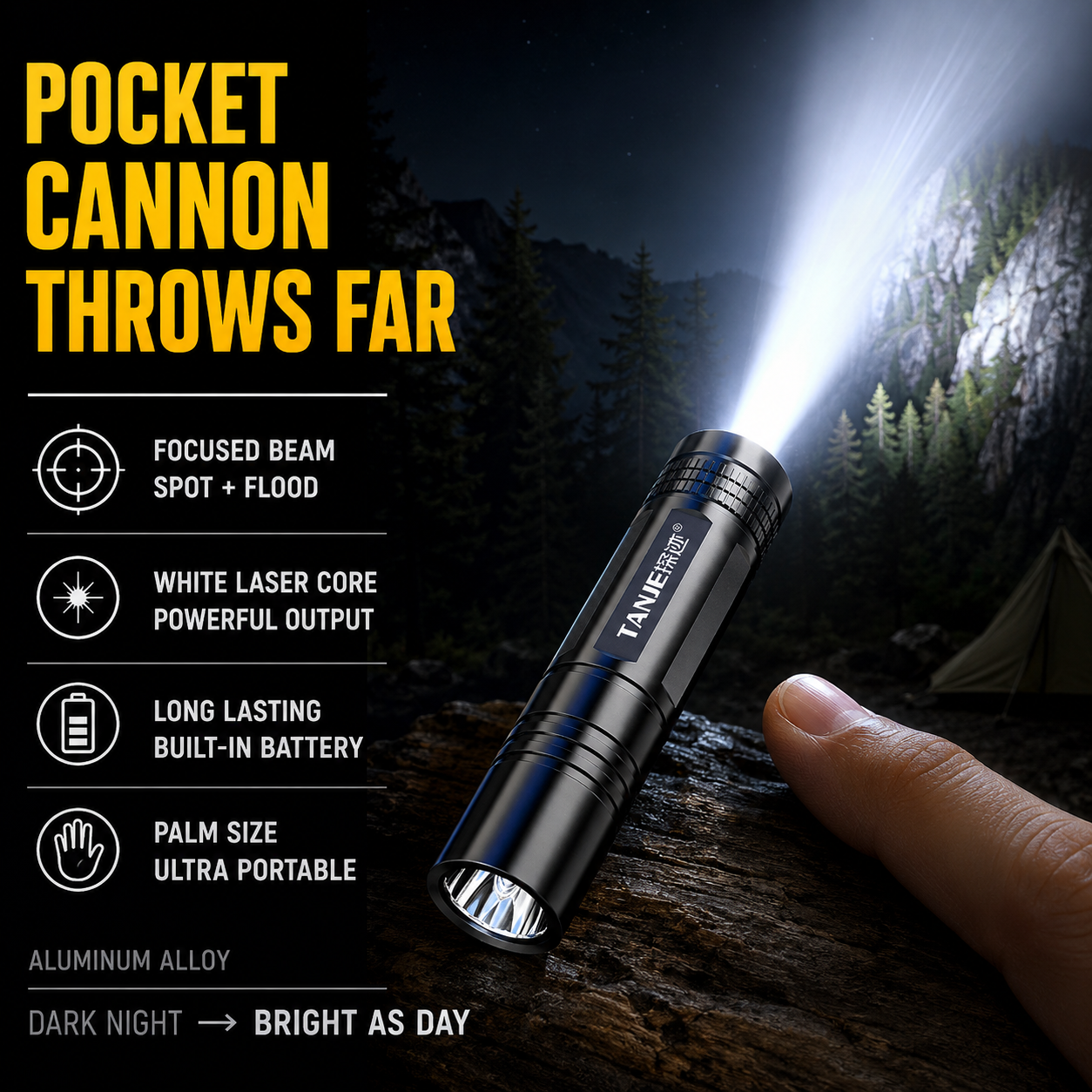 Outdoor Flashlight Small Mini  - Outdoor Lighting Usa avis et prix