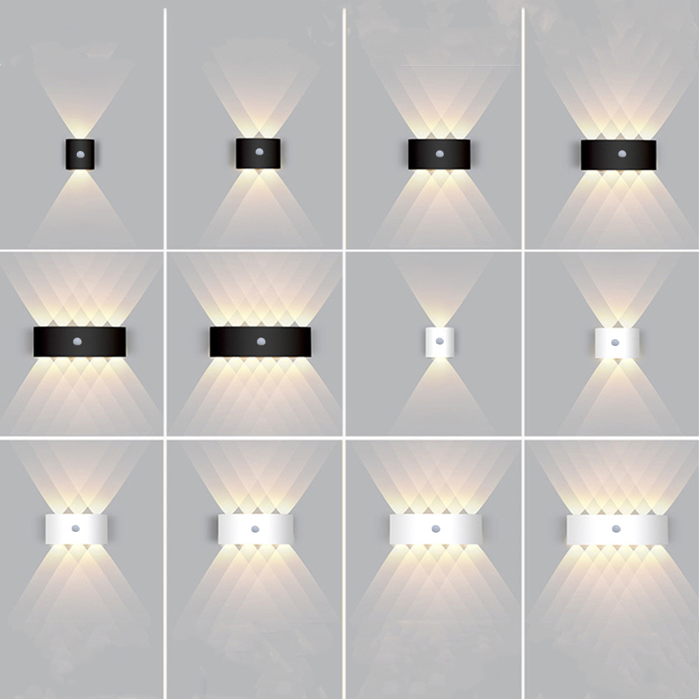 PIR Motion Sensor Wall Lamp AC - Outdoor Lighting Up And Down avis et prix