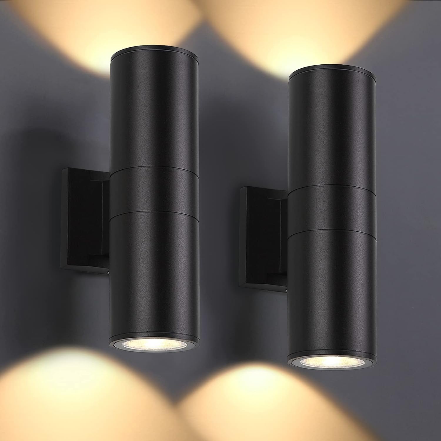 Outdoor Wall Lights 2 Pack, In - Outdoor Lighting Up And Down avis et prix