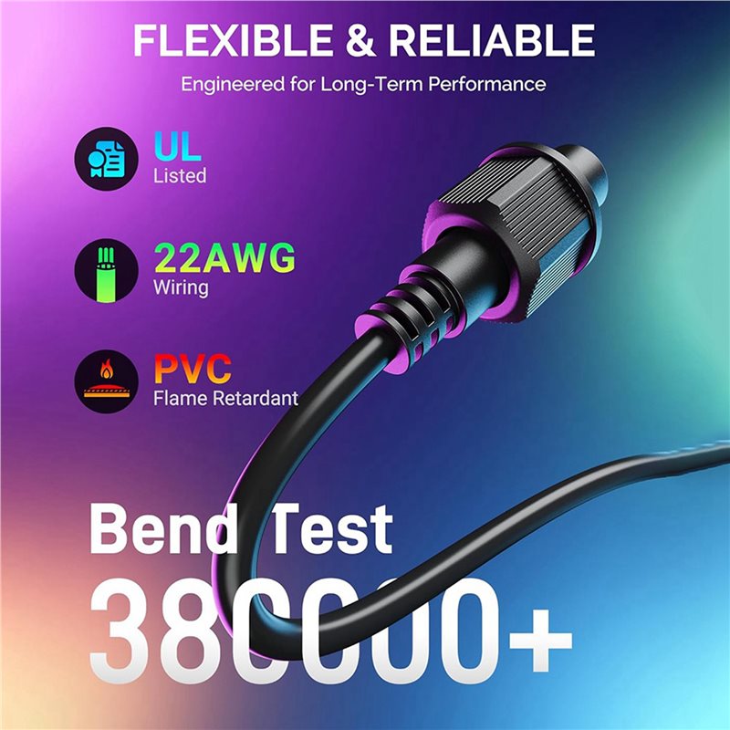 3Pcs 10FT Extension Cable For  - Outdoor Lighting Govee avis et prix