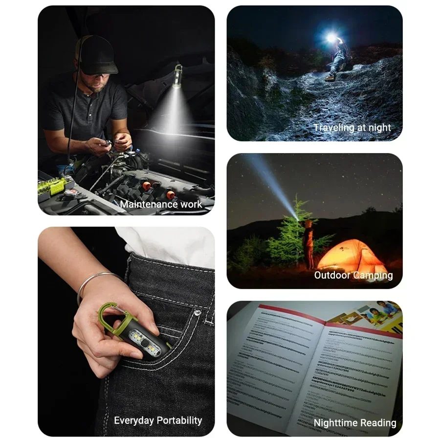 Powerful EDC LED Flashlight Ke - Outdoor Lighting Usa avis et prix