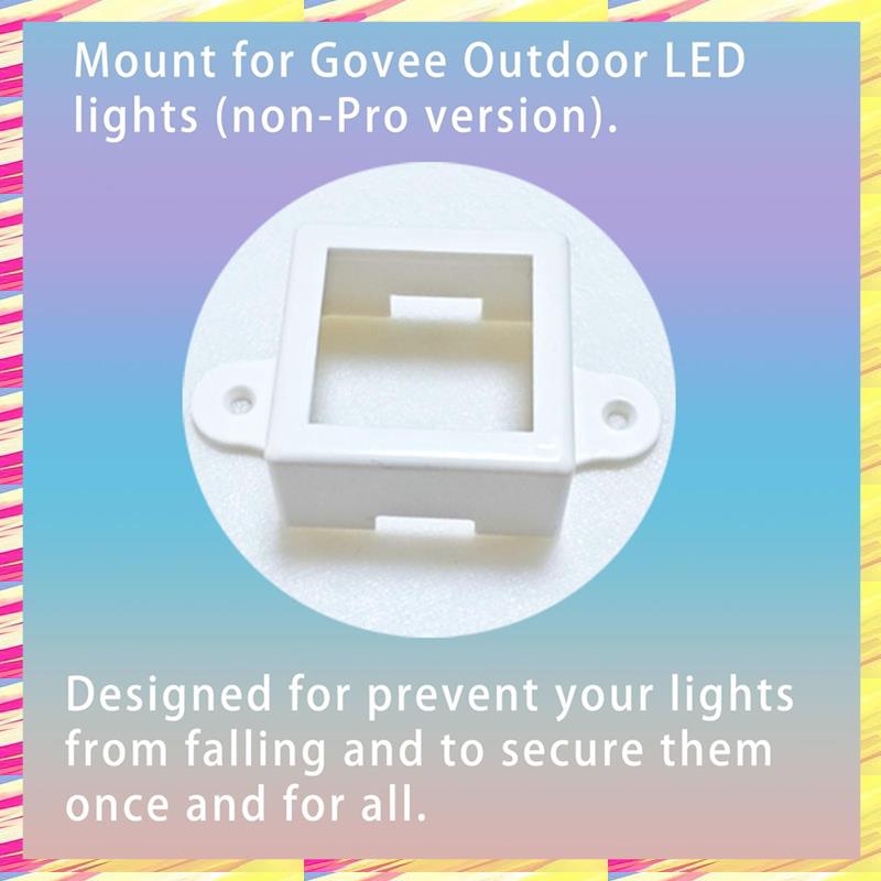 ABJJ 40 Pcs Mount For Govee Ou - Outdoor Lighting Govee avis et prix