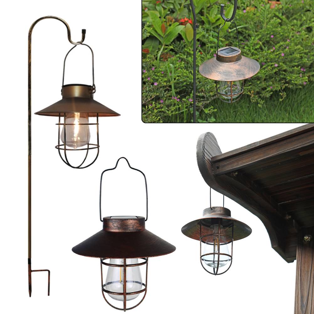 Solar Retro Camping Lantern Wa - Outdoor Lighting Up And Down avis et prix